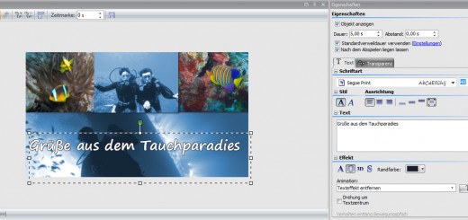 Collage im Layoutdesigner