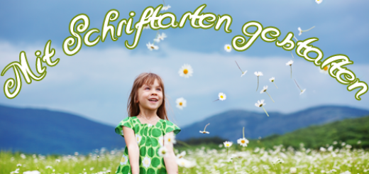 Mit außergewöhnlichen Schriftarten kreativ sein