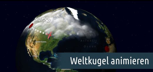 Weltkugel animieren